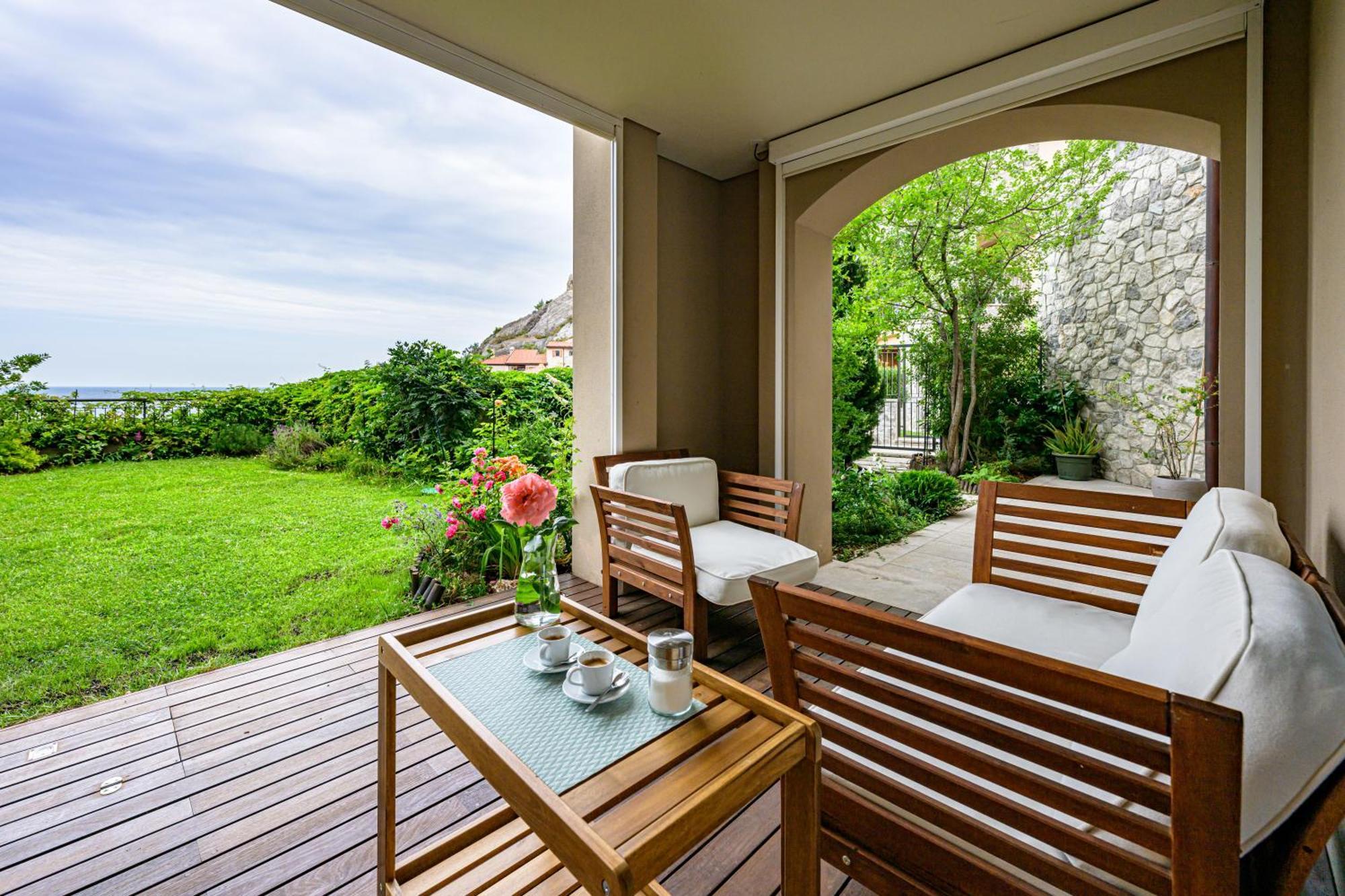 Portopiccolo Apartments With Garden And Beach Included Sistiana Luaran gambar